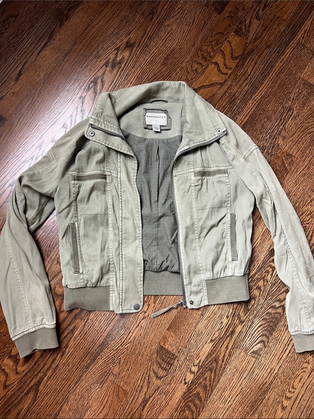 Marrakech olive green utility jacket - S